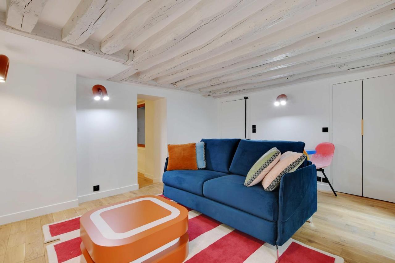 Joyful Apartment - 2Br-6P - Louvre-Rivoli Paris Bagian luar foto