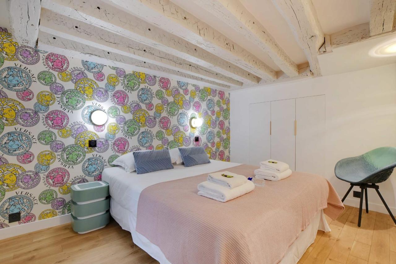 Joyful Apartment - 2Br-6P - Louvre-Rivoli Paris Bagian luar foto