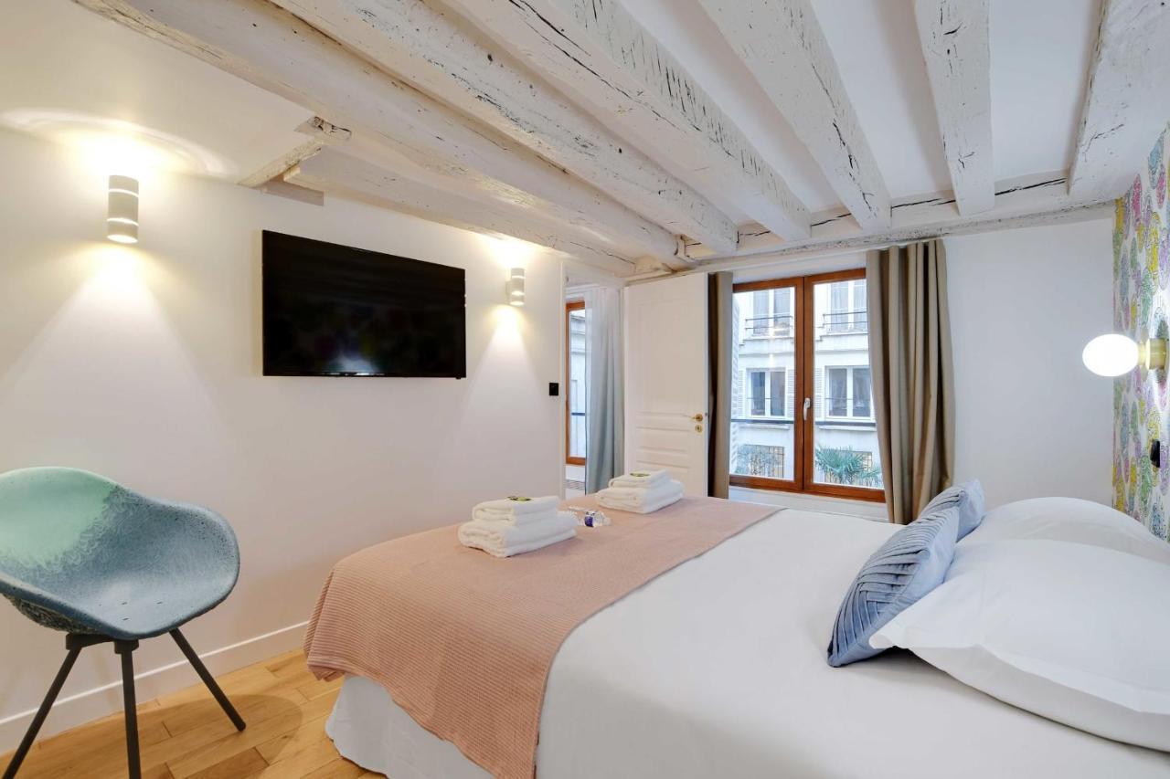 Joyful Apartment - 2Br-6P - Louvre-Rivoli Paris Bagian luar foto
