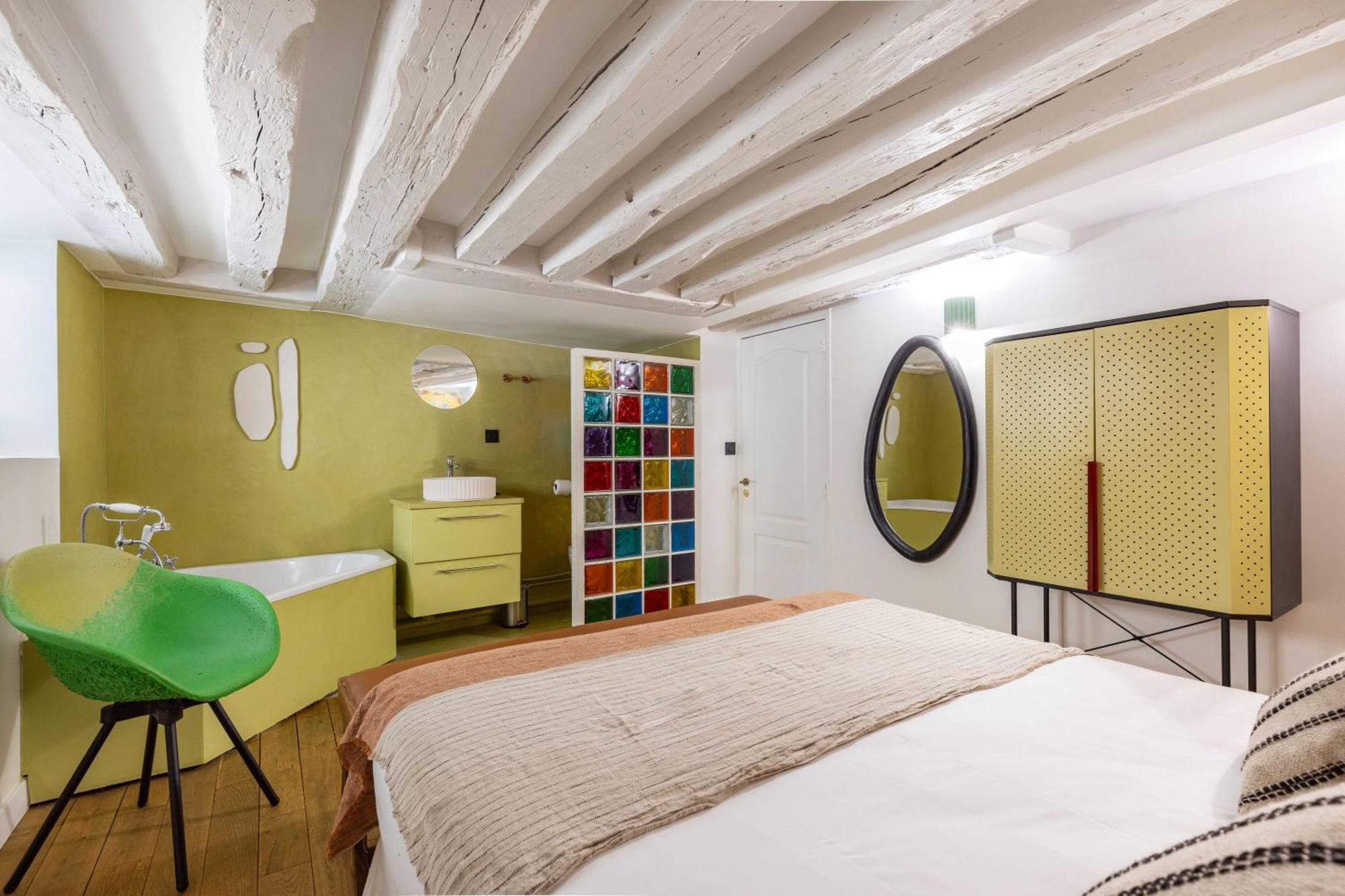 Joyful Apartment - 2Br-6P - Louvre-Rivoli Paris Bagian luar foto