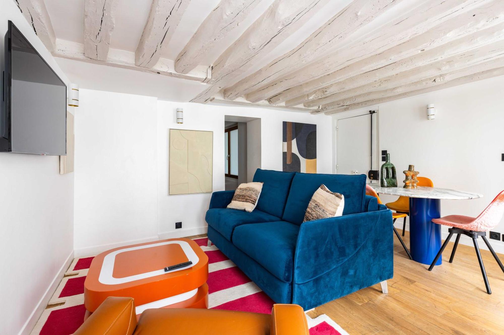 Joyful Apartment - 2Br-6P - Louvre-Rivoli Paris Bagian luar foto