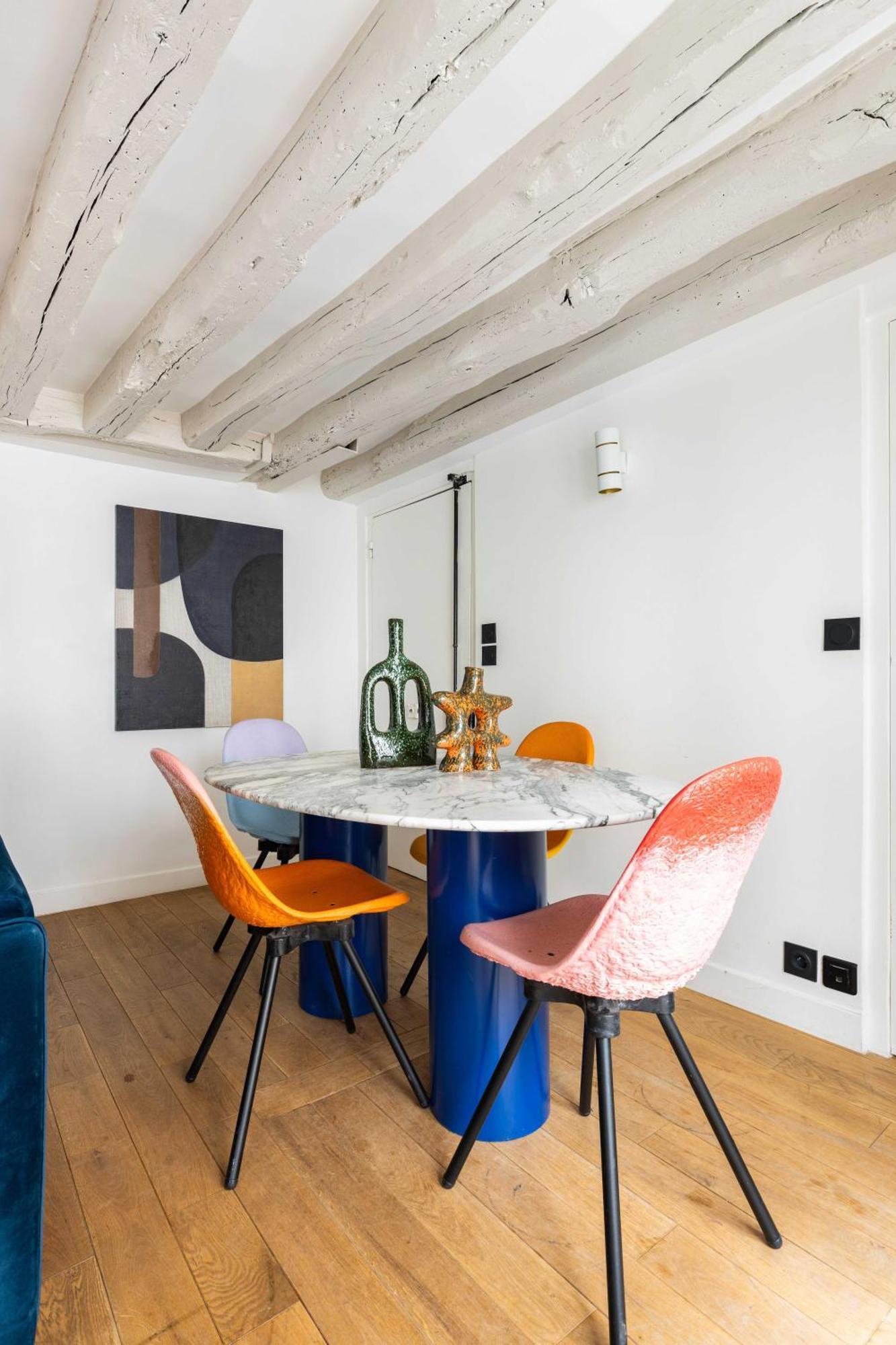 Joyful Apartment - 2Br-6P - Louvre-Rivoli Paris Bagian luar foto